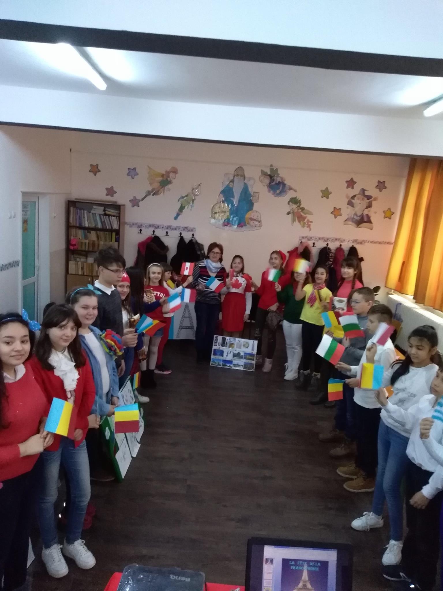 Elevii de la Școala Gimnazială “Spiru Haret” Medgidia au sărbătorit Ziua Francofoniei