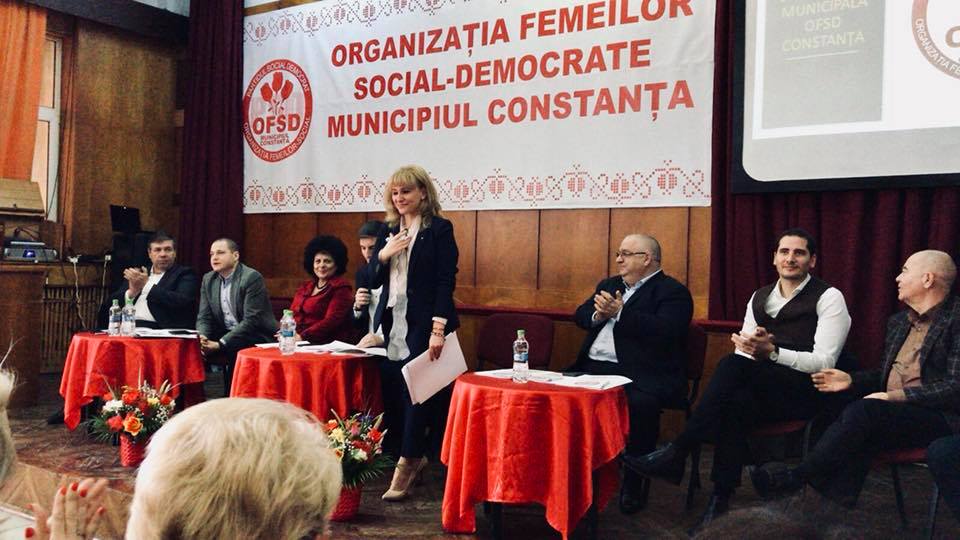 Conf.Univ.Dr. Marioara Cojoc a fost aleasă președintele organizației municipale de femei a PSD Constanța