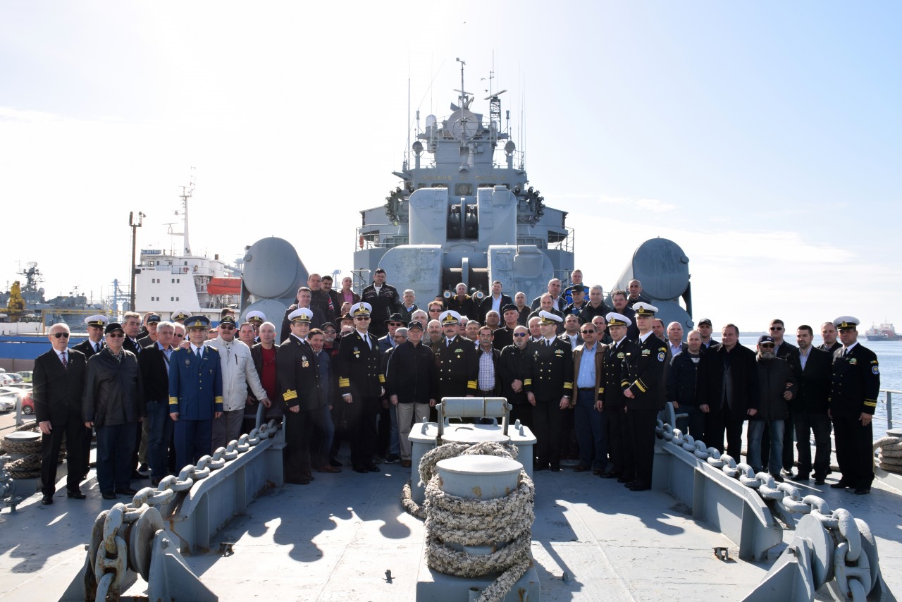 Emoții și amintiri la 20 de ani de la participarea Fregatei "Mărășești" la exercițiul NATO din Oceanul Atlantic
