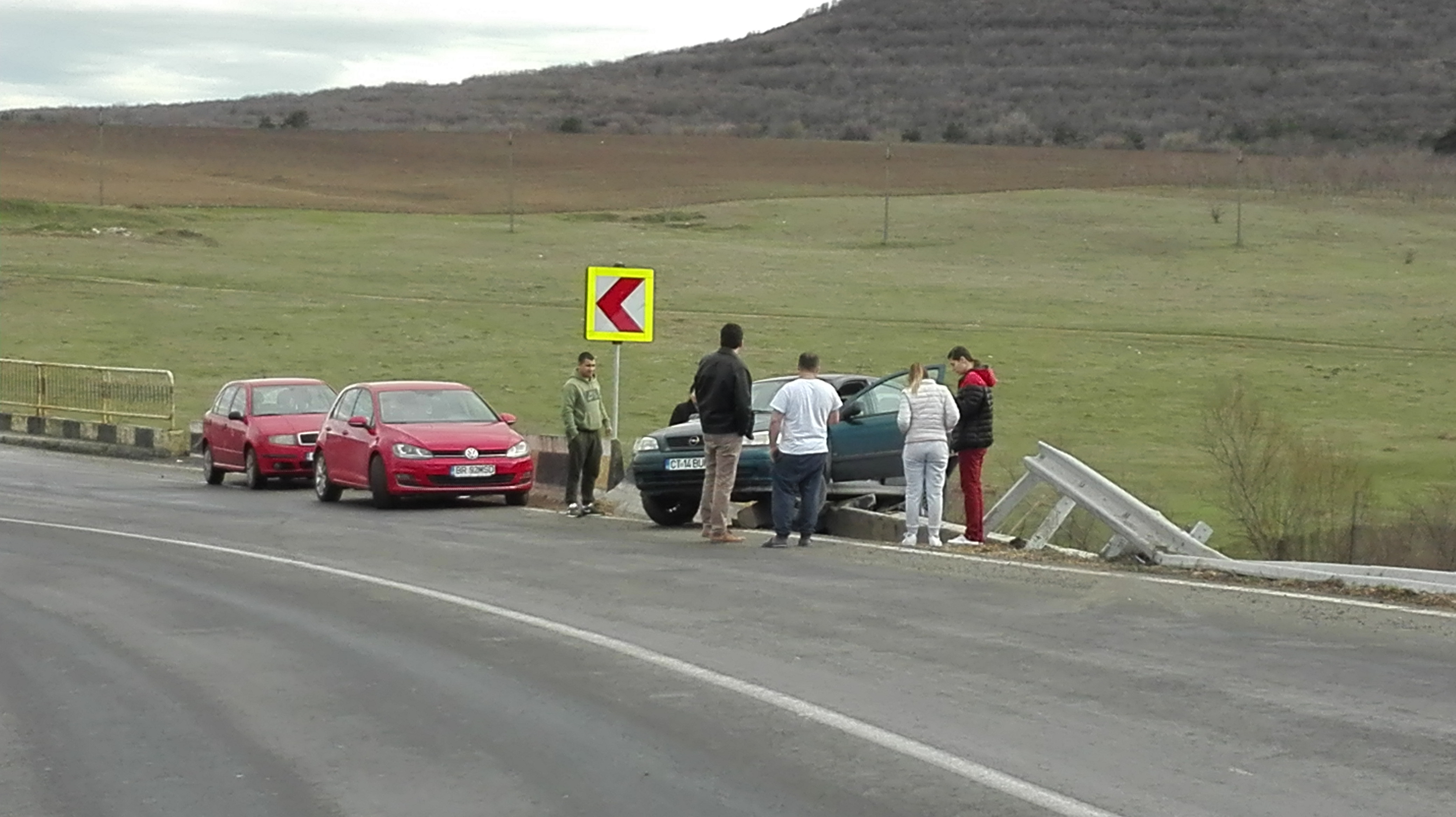 Accident la Crucea. Mai multe accidente s-au întâmplat în același loc, în ultima lună