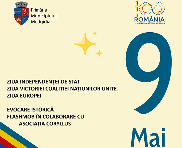 O singură zi, trei sărbători. 9 mai, sărbătorită la Medgidia