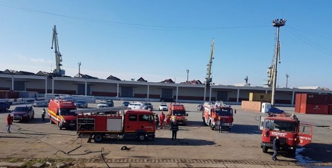 Accident în Șantierul Naval Constanța. Un bărbat a căzut în cala unei nave
