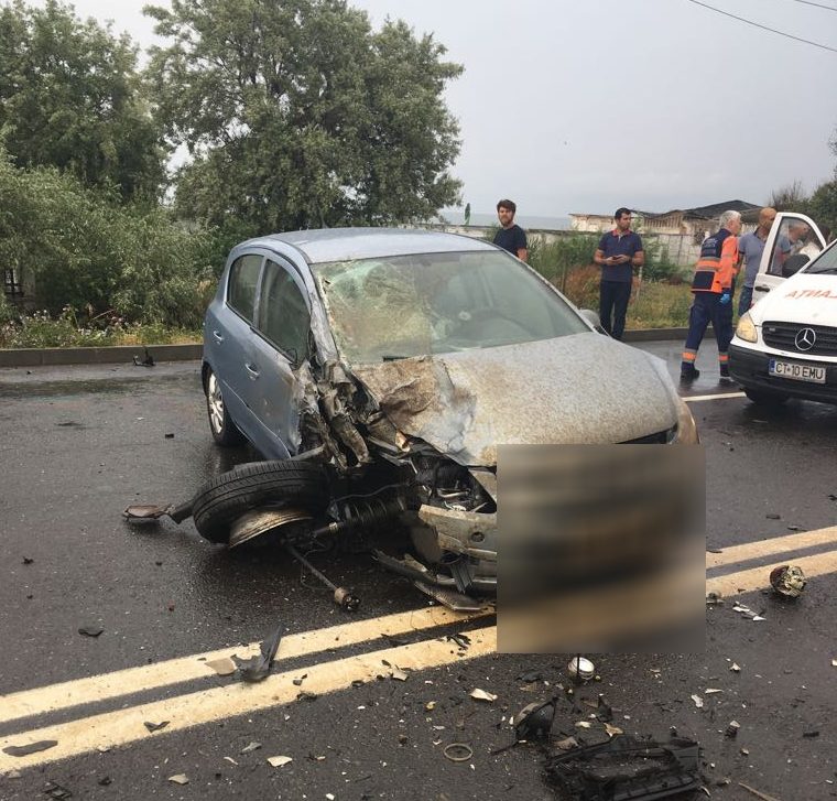 Accident grav între Eforie Nord și Eforie Sud. O persoană este încarcerată