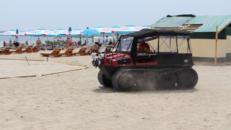 Un bărbat, scos înecat pe o plajă din Năvodari