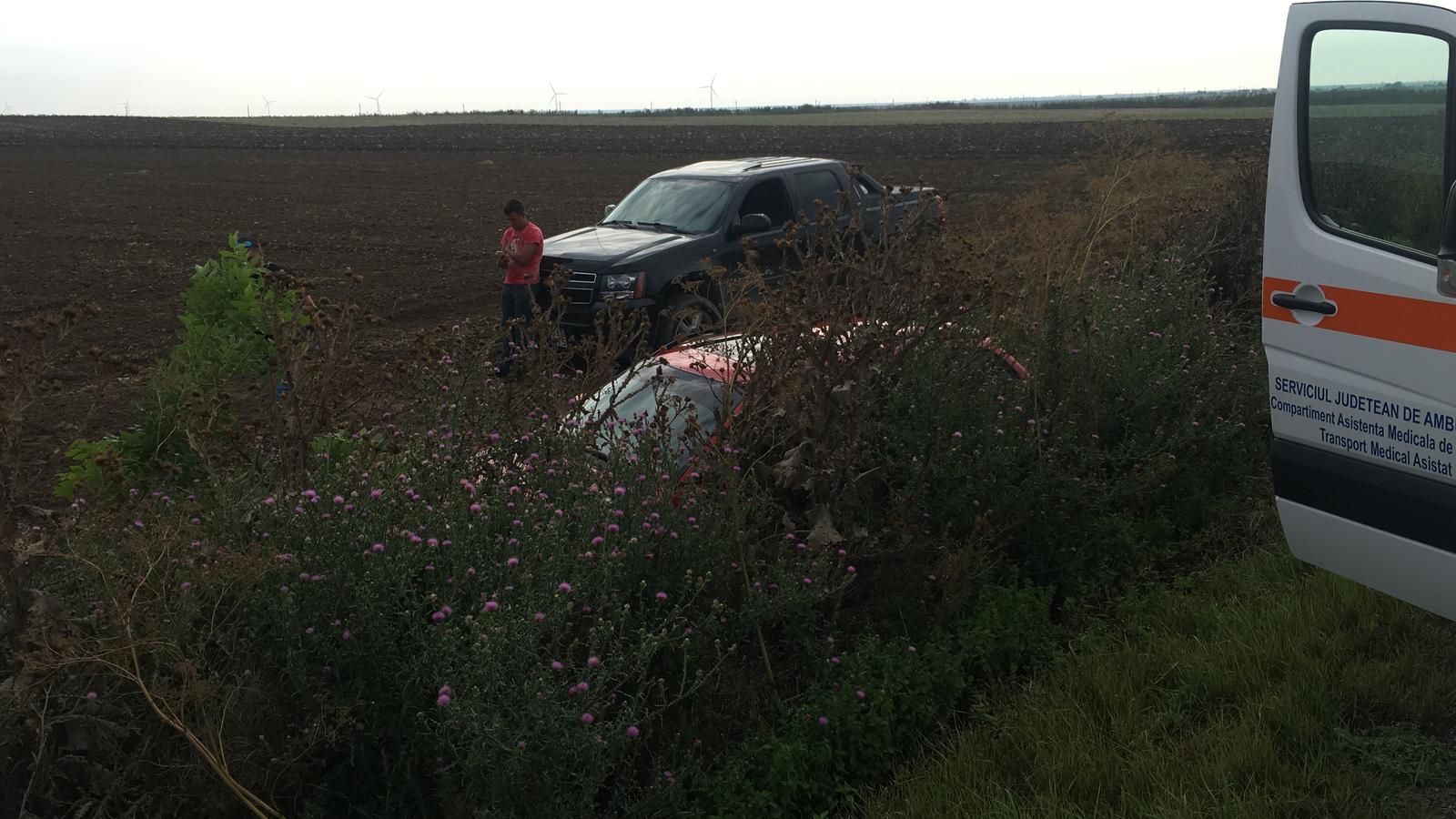 Accident la Nicolae Bălcescu. Un minor a fost rănit