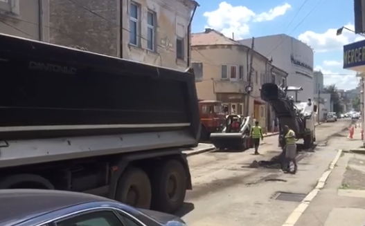 Atenție șoferi! Lucrări pe strada Cuza Vodă toată luna iulie