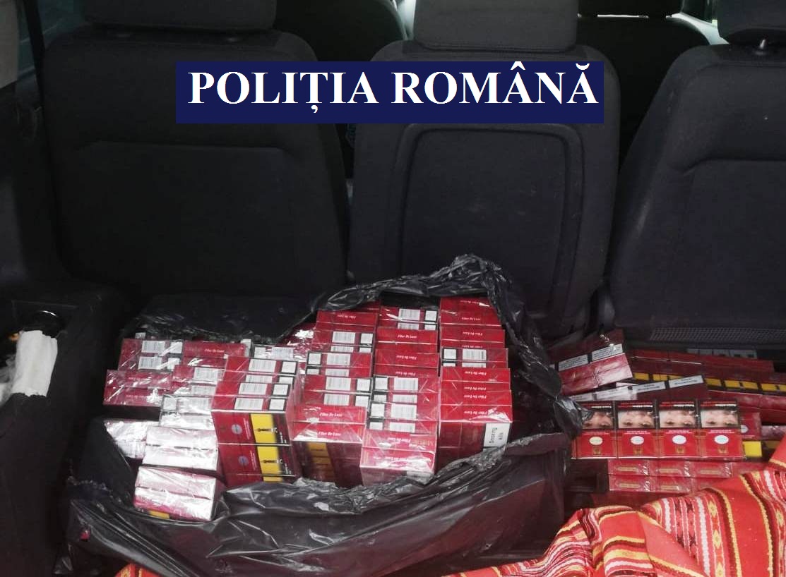 Tânăr din Istria, prins cu peste 1.000 de pachete de țigări netimbrate