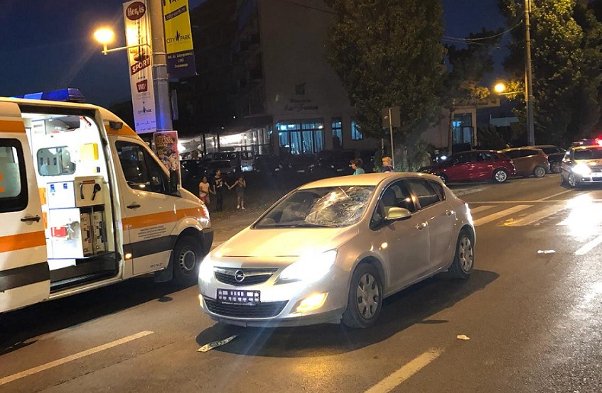 Accident cu două victime pe o trecere de pietoni din Mamaia