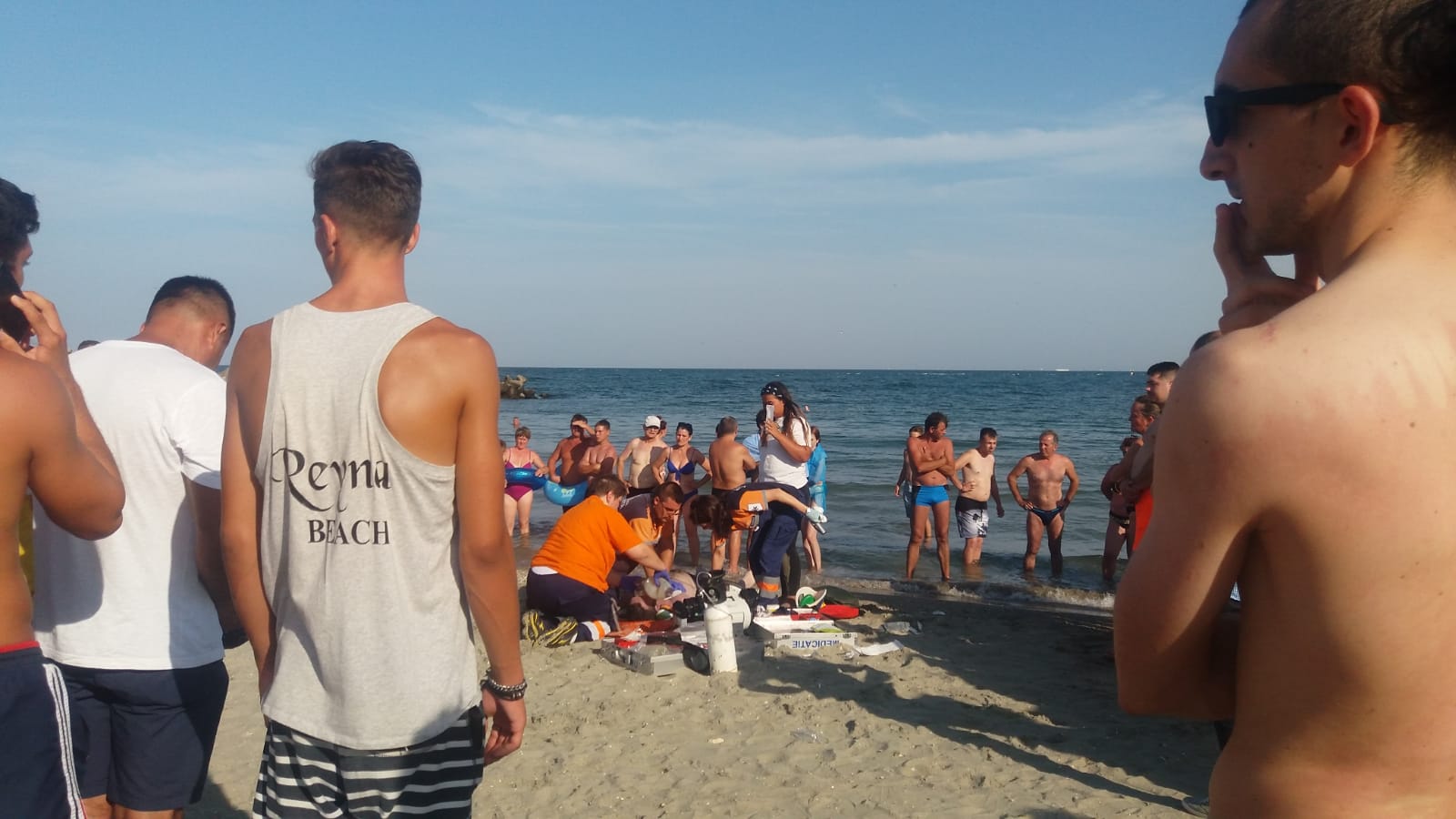 Nou caz de înec în zona plajei Reyna din Constanța. A fost declarat decedat