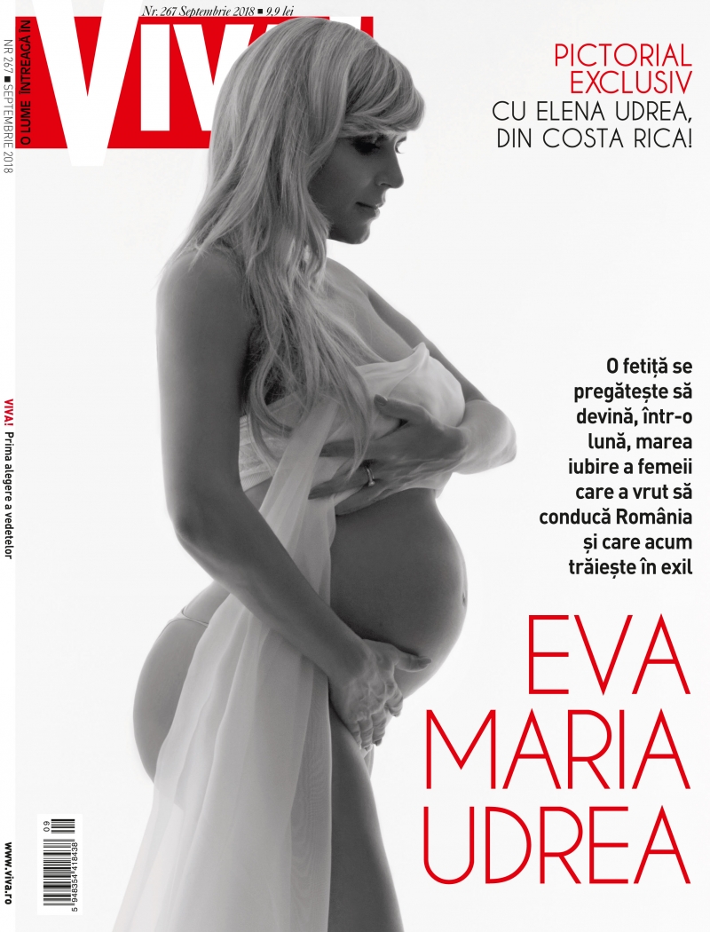 Elena Udrea a făcut un pictorial sexy: Cum arată gravidă în șapte luni