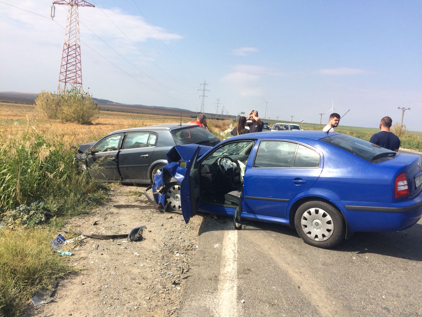 Accident cu trei mașini între Hârșova și Țepeș Vodă