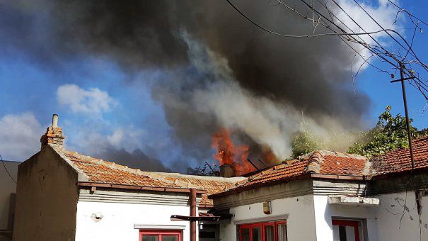 Cum s-a întâmplat incendiul de ieri din zona Faleză Nord, din Constanța