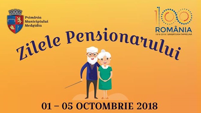 Primăria Medgidia organizează o serie de evenimente dedicate "Zilelor Pensionarului"