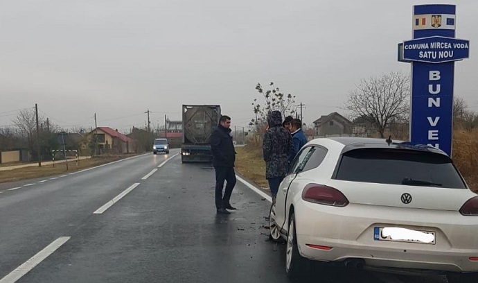 Accident la Satu Nou. Un copil de 1 an și trei luni a fost rănit