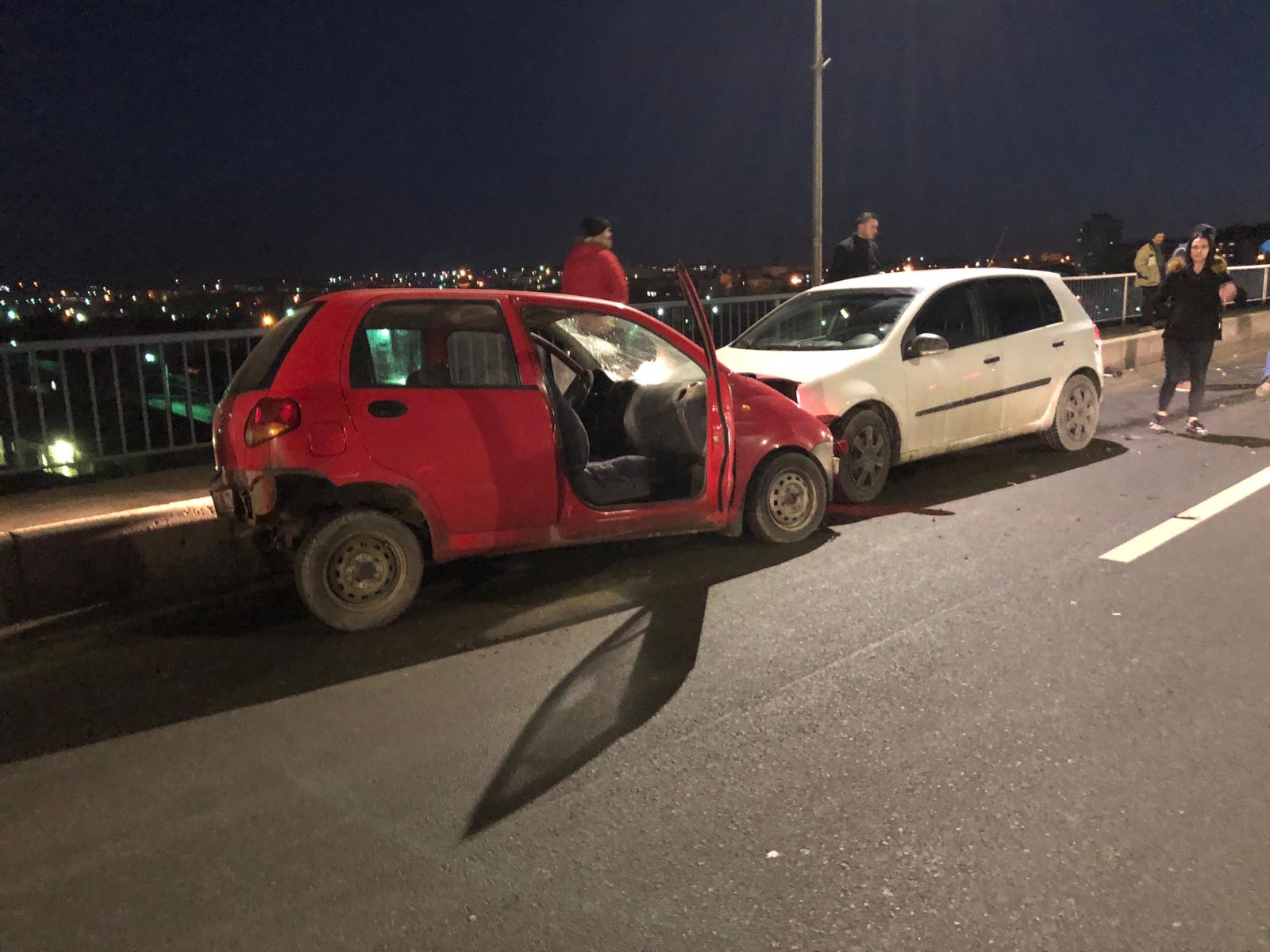 (Galerie foto și video) Accident grav în Medgidia. Șase mașini implicate. Trei victime, printre care și un copil