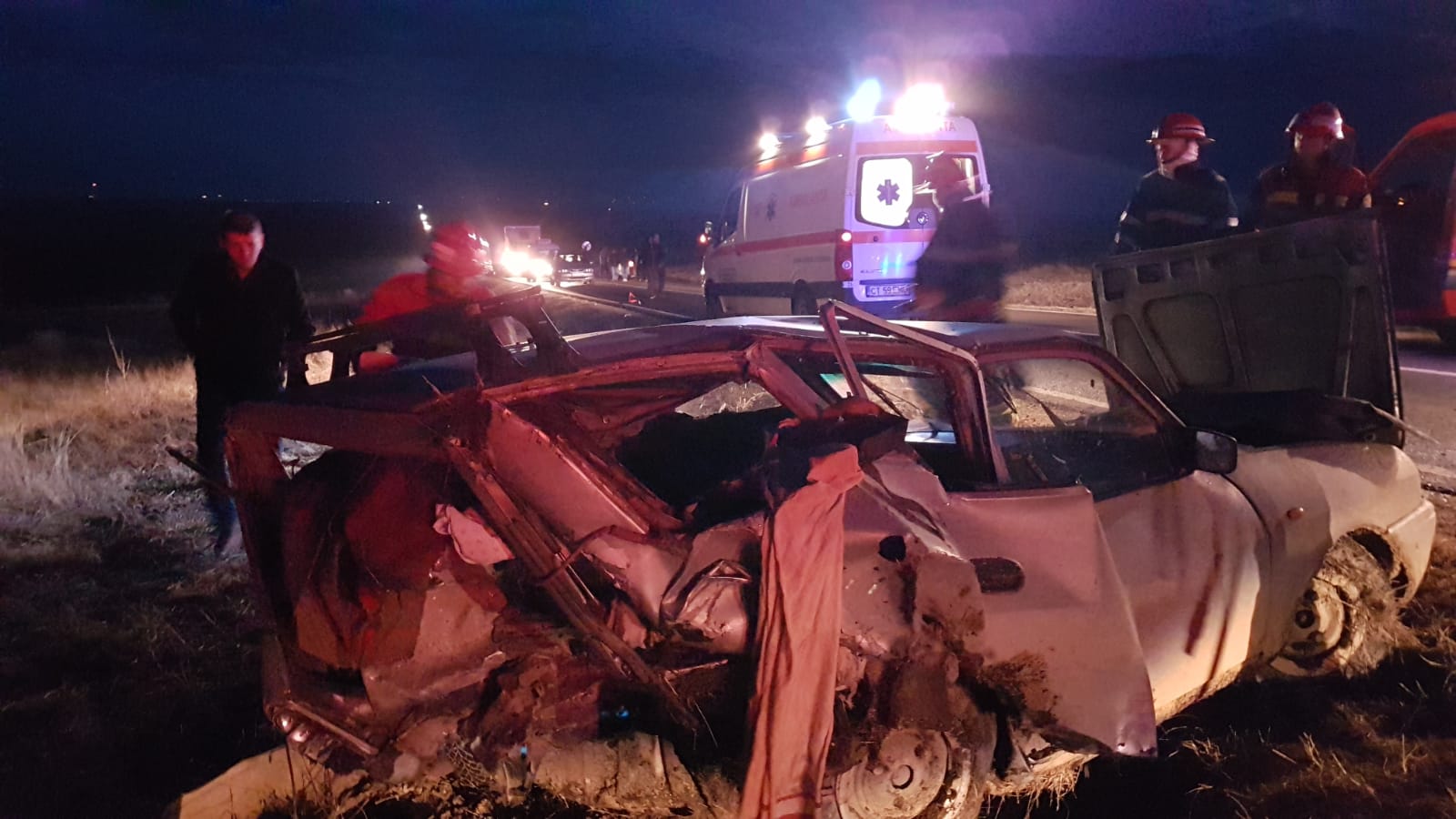 Accident violent la Gura Dobrogei