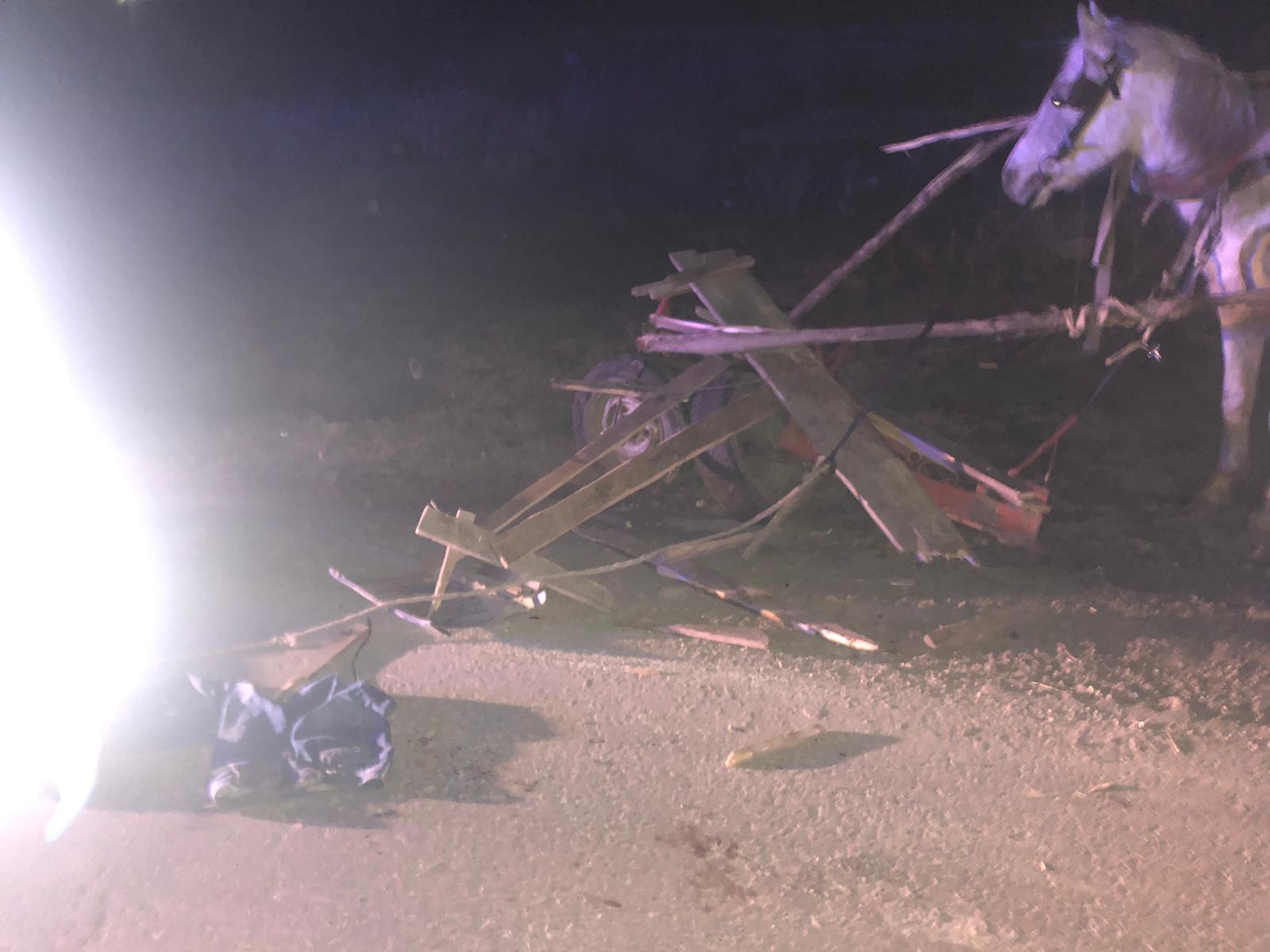 Accident mortal la intrare în Medgidia. Este implicată o căruță