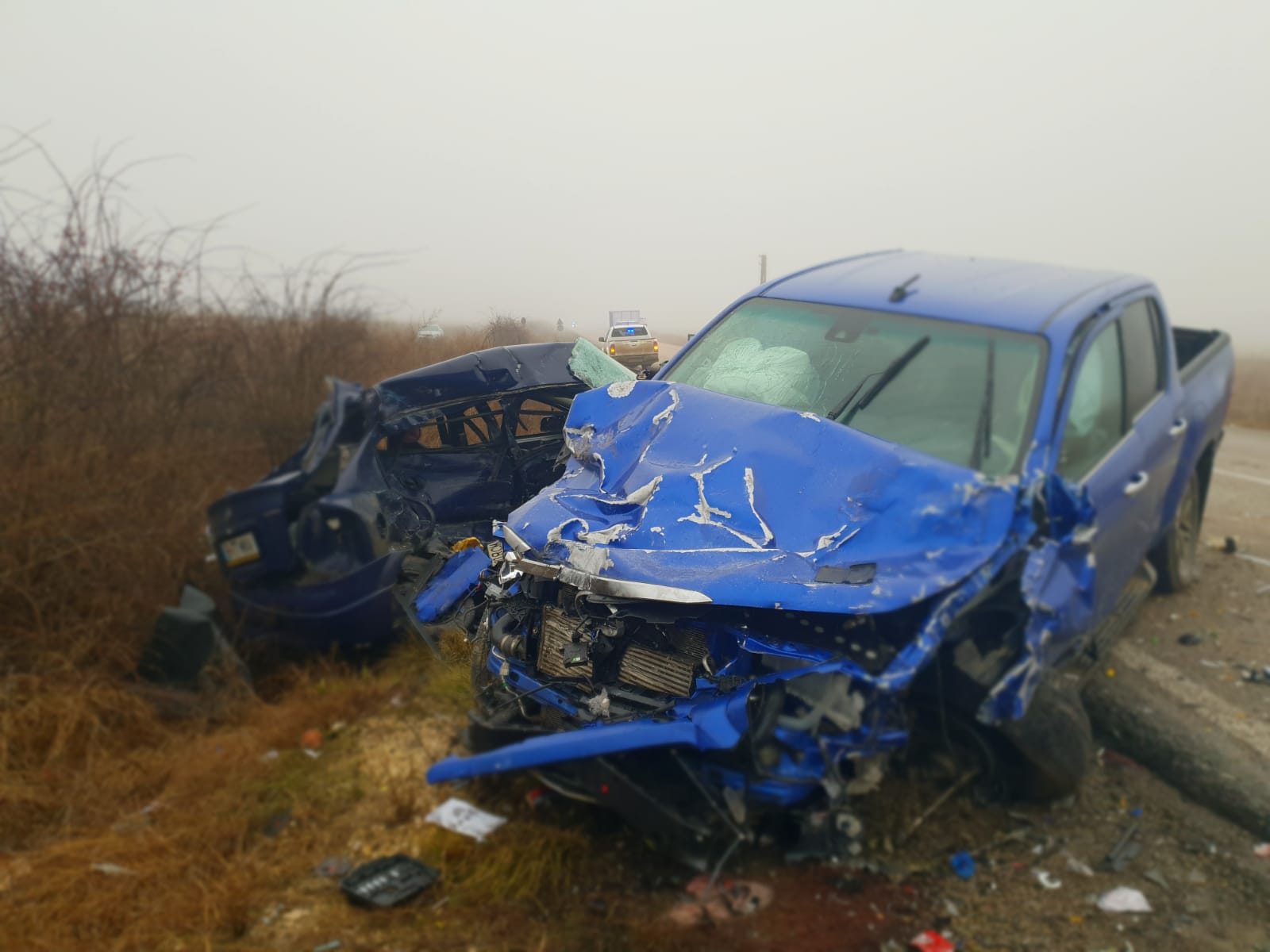 (Galerie foto) Impact fatal la intrare în Stupina. O persoană decedată și două mașini făcute praf