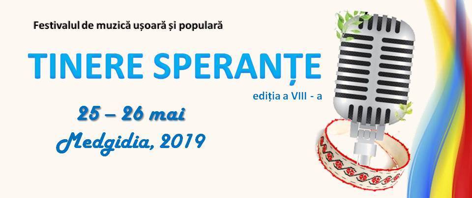 S-a dat startul înscrierilor la cea de-a VIII-a ediție a Festivalului de Muzică Ușoară și Populară "Tinere Speranțe"
