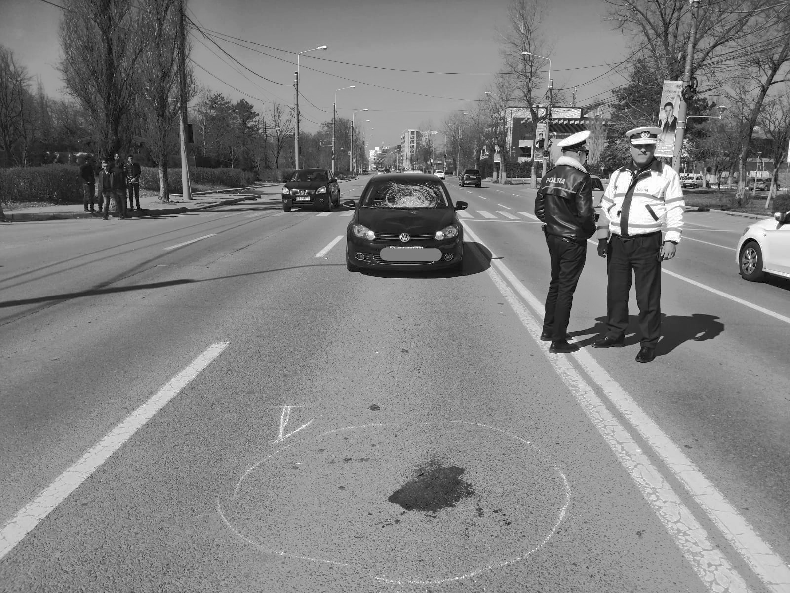 Un bărbat, accidentat grav pe o trecere de pietoni din Mamaia de un șofer de 22 de ani
