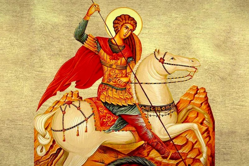 Azi este sărbătorit Sfântul Mare Mucenic Gheorghe. Peste un milion de români poartă numele Sfântului