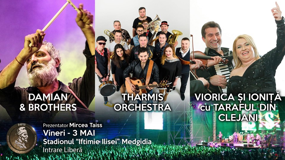 Taraful din Clejani, Damian &Brothers și Tharmis Orchestra fac show diseară în Medgidia. Vezi programul complet!