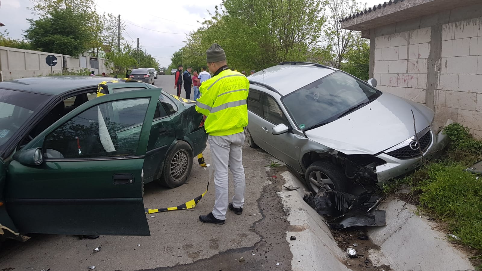 Cum s-a întâmplat accidentul spectaculos de la Saligny