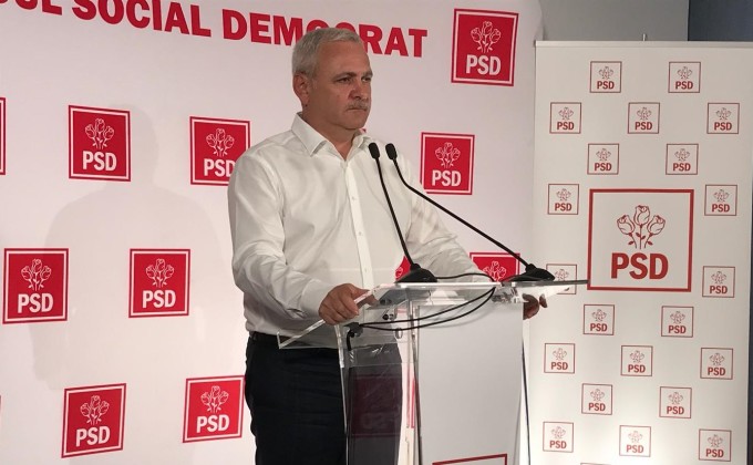 Liviu Dragnea, după încheierea votului: "În privința candidatului la prezidențiale, cred că analiza trebuie făcută între Firea și Tăriceanu"