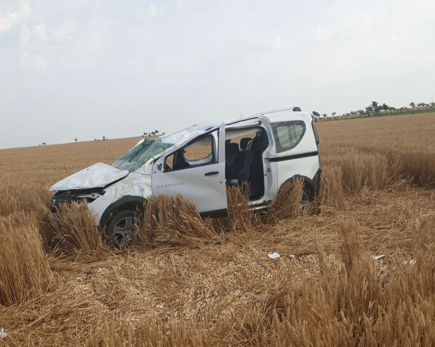 Cum s-a întâmplat accidentul dintre Movilița și Topraisar: Una dintre mașini s-a răsturnat de mai multe ori