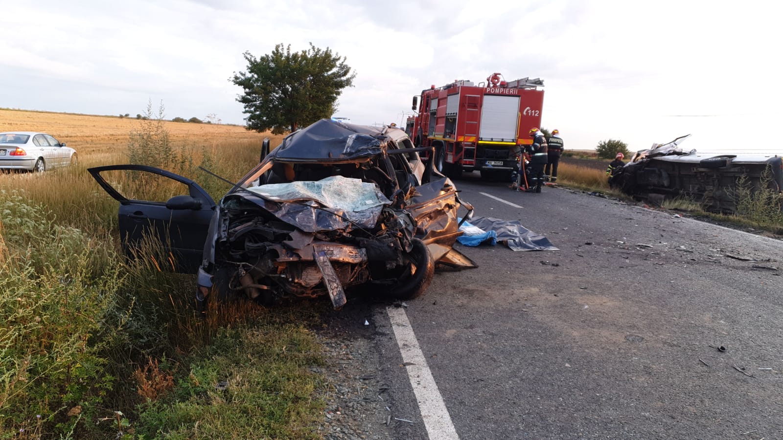 Accident grav între Lumina și Oituz. Mai multe persoane sunt decedate