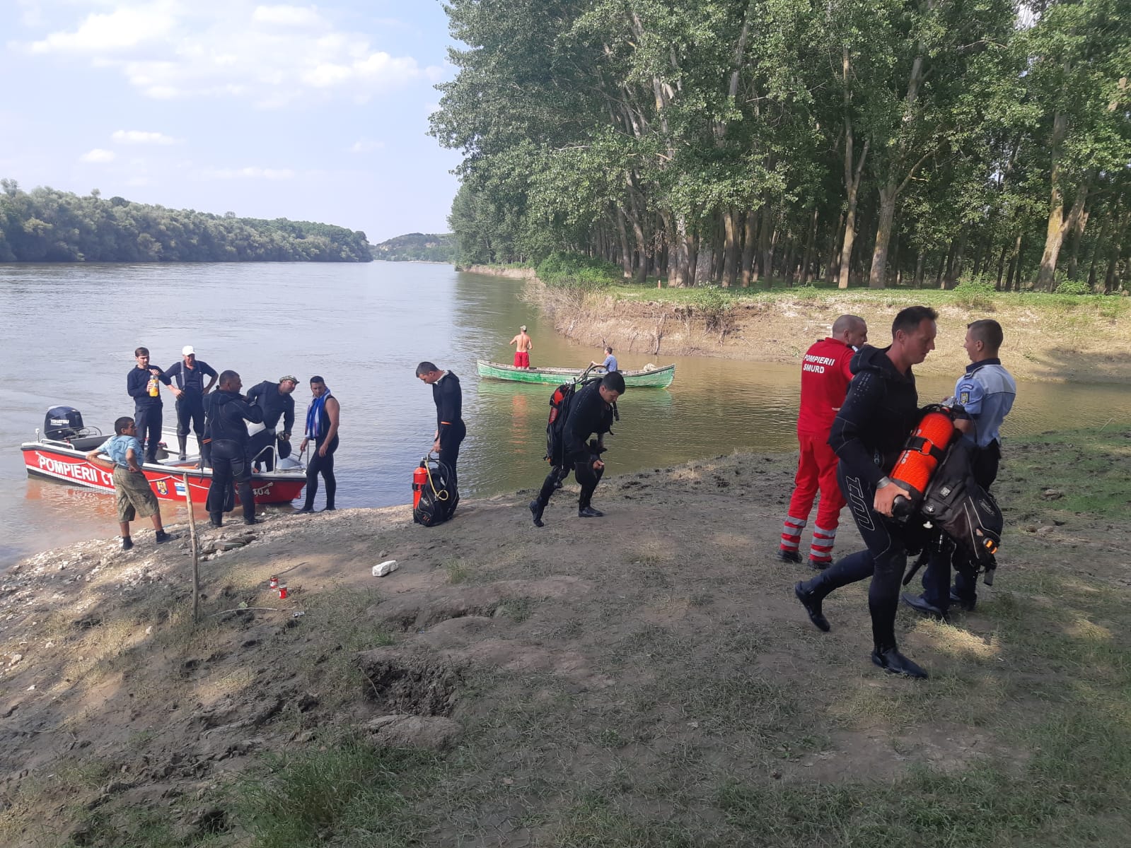 A fost găsit trupul băiatului din Dunăreni, dispărut în apele Dunării