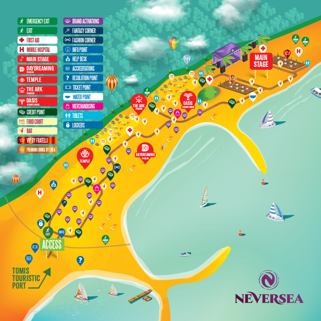 Informații importante privind accesul la NEVERSEA, transportul în comun și restricțiile de circulație