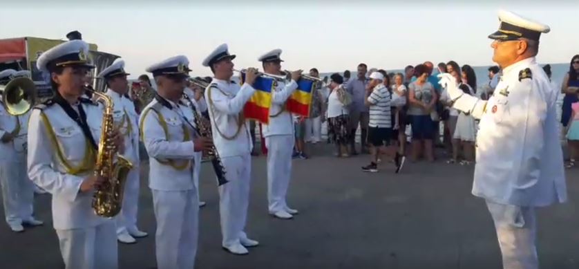 Programul concertelor muzicii militare a Forțelor Navale în Constanța, Mamaia și Tulcea