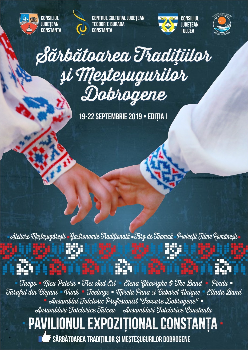 Constănțenii și tulcenii, invitați în week-end la „Sărbătoarea Tradițiilor și Meșteșugurilor Dobrogene"