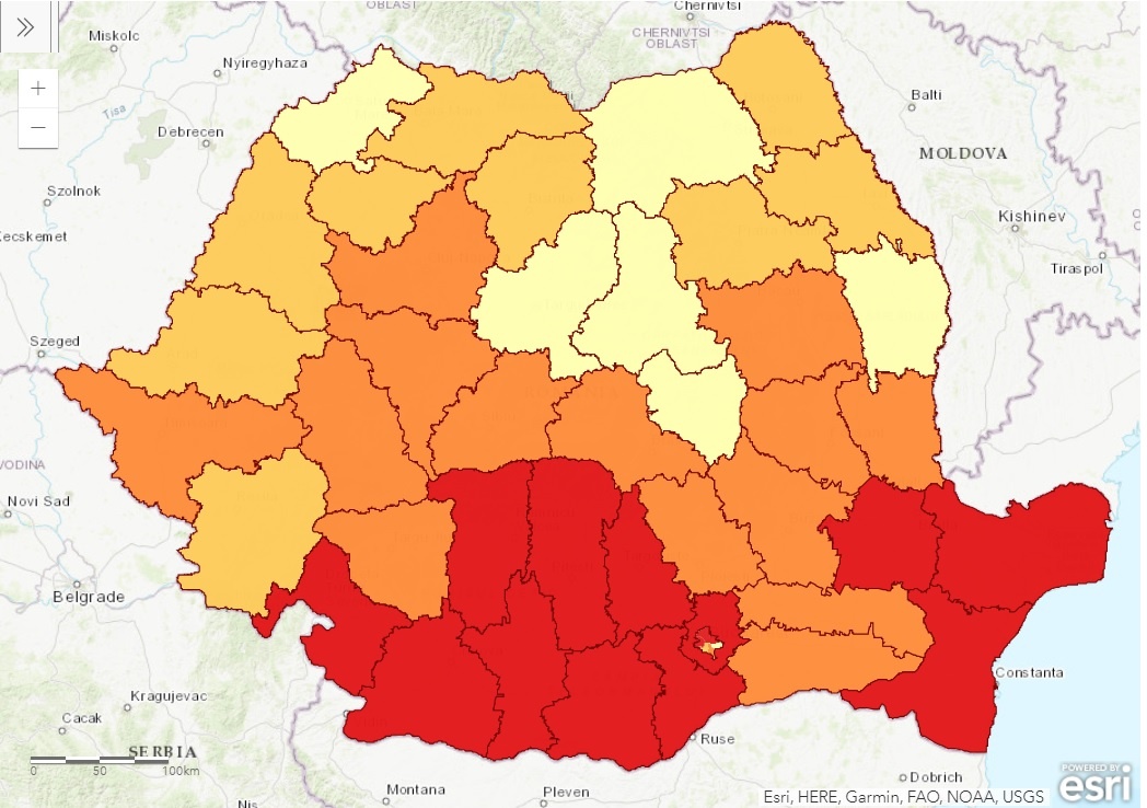 Ora 12.00: Județul Constanța, pe locul 4 la nivel național în topul prezenței la vot