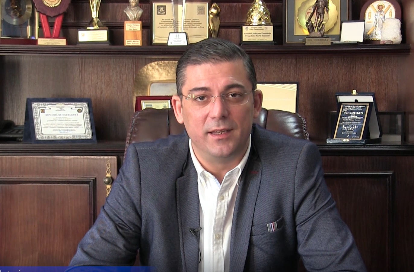 (Video) Mesajul președintelui Consiliului Județean Constanța, Marius Horia Țuțuianu, pentru Anul Nou