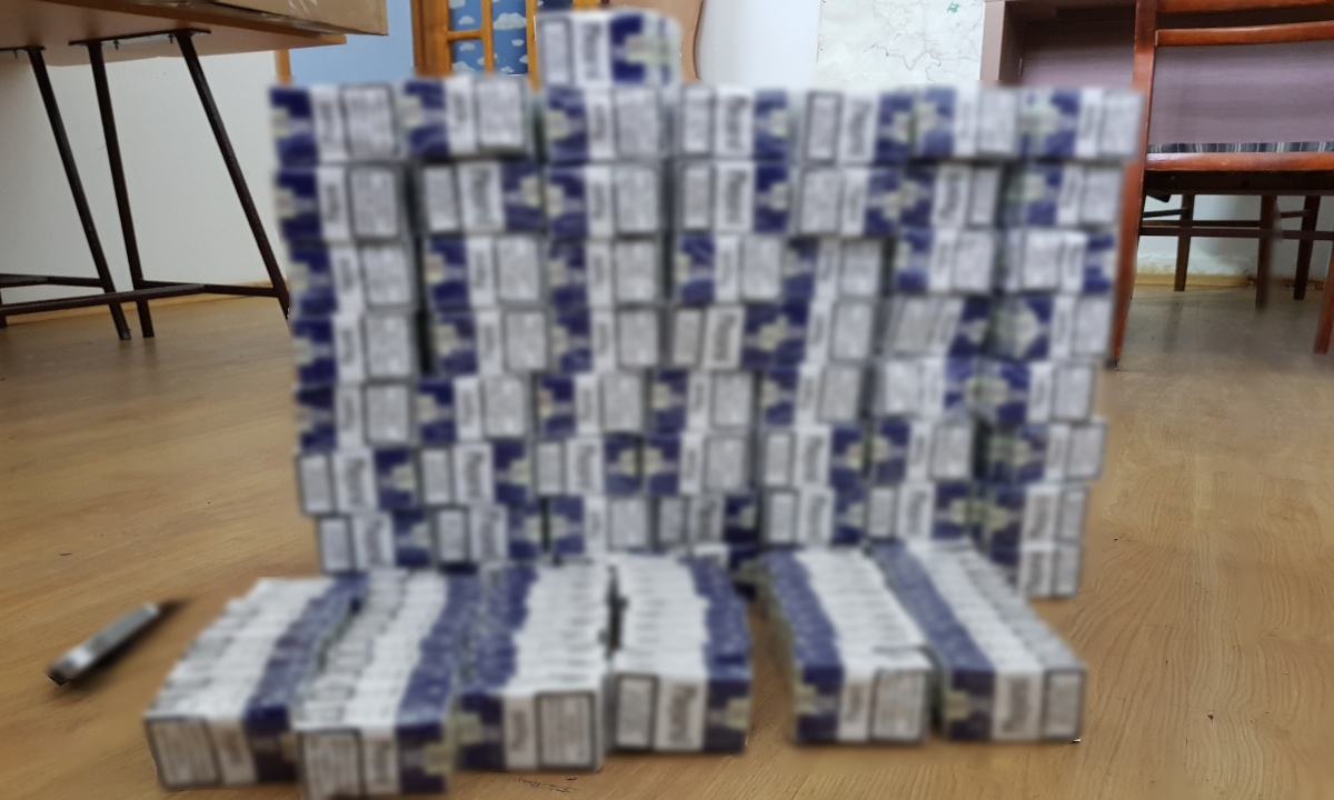Peste 15 milioane de țigarete, descoperite de polițiștii de frontieră ai Gărzii de Coastă, de la începutul anului
