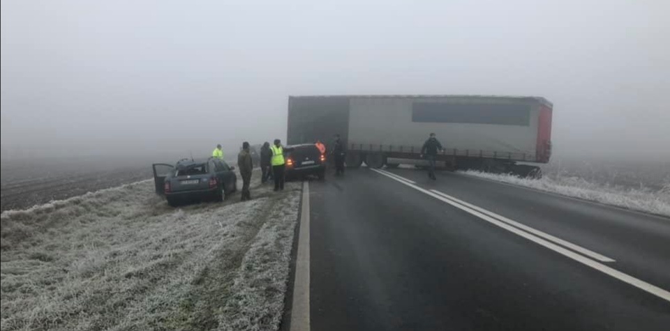DN 38 blocat între Topraisar și Movilița din cauza unui accident