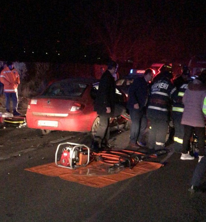 Accident grav la ieșire din Murfaltar