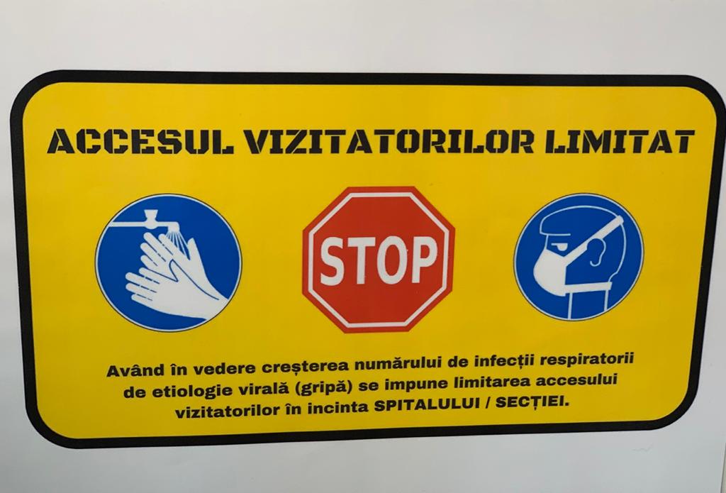 S-a limitat accesul vizitatorilor în Spitalul Municipal de Boli Infecțioase Constanța