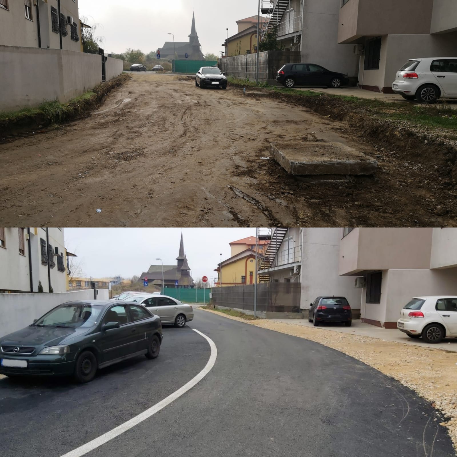 Continuă construirea străzilor de la zero în cartierul Compozitorilor din Constanța