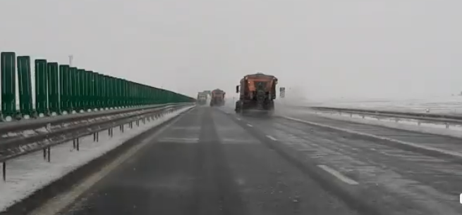 Circulaţia rutieră a fost redeschisă pe Autostrada Soarelui