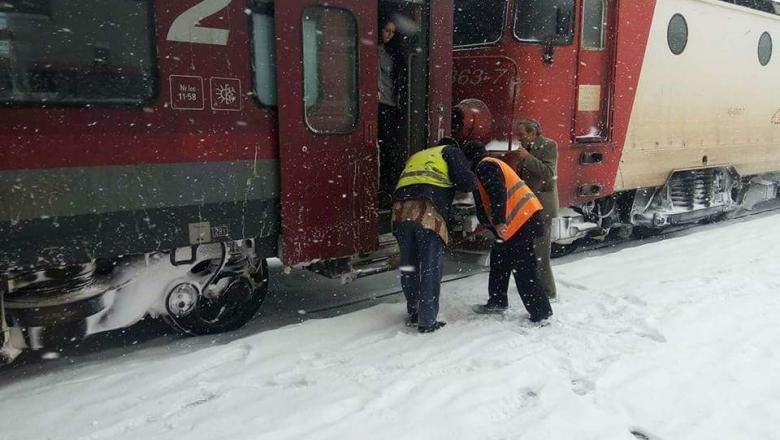 Constanța: Lista trenurilor anulate din cauza viscolului