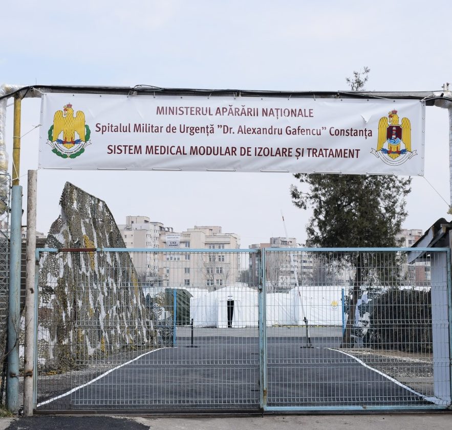 Capacitatea spitalului modular de la Constanţa ar putea fi extinsă cu aproximativ 50 de paturi
