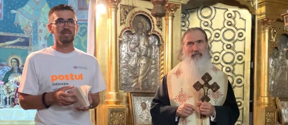 Cezar Elisei a ajuns la Constanța după 10 zile de pelerinaj pedestru fără mâncare