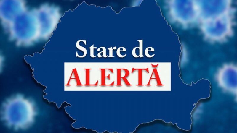 Starea de alertă se prelungeşte în România cu încă 30 de zile