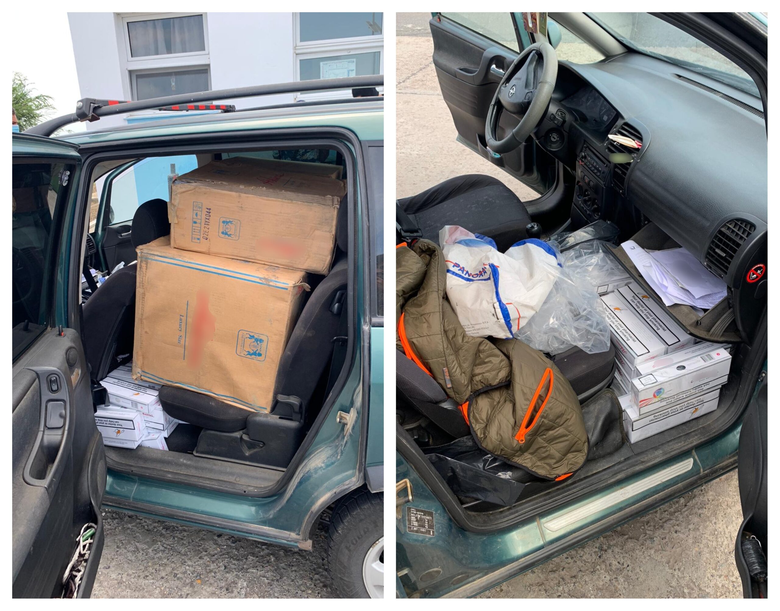 Flagrant pe A2: Constănţean cercetat pentru contrabandă cu ţigări, arestat preventiv