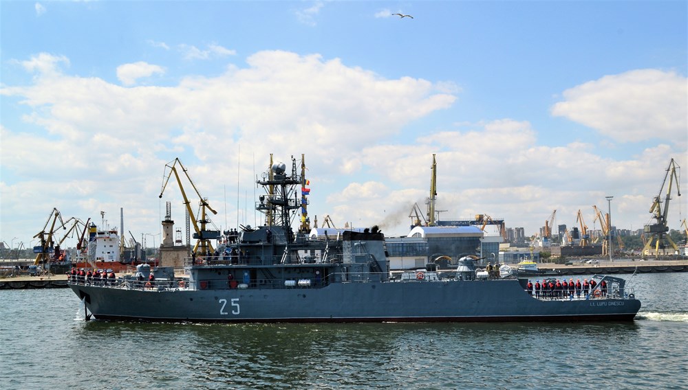 Dragorul Maritim 25 execută misiuni NATO în Marea Neagră