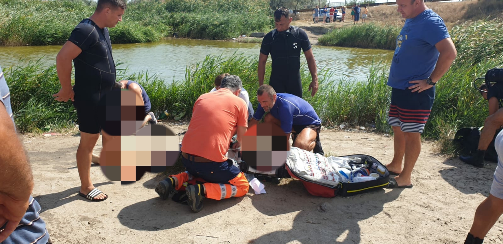 (Foto) Un băiat de 15 ani a murit înecat în Lacul Istria