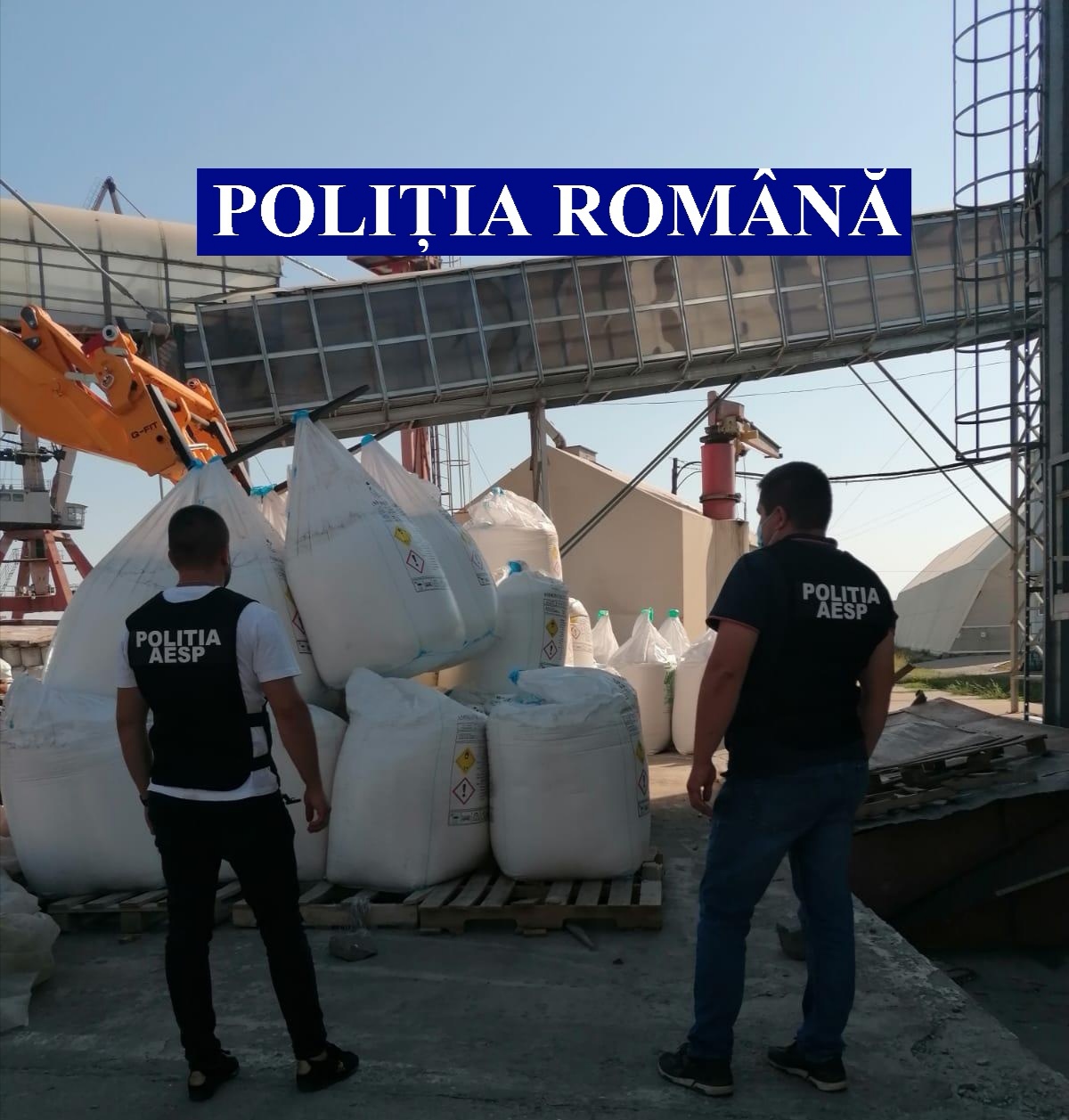 Peste 8000 de tone de azotat de amoniu ridicate de la agenții economici. Aproape 5.000 de tone ridicate din Constanța